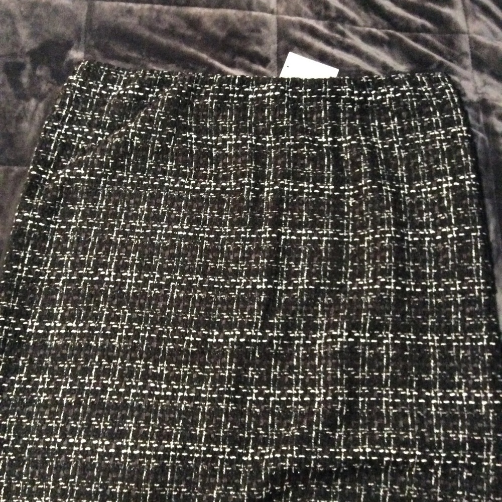 Tweed Pencil Skirt